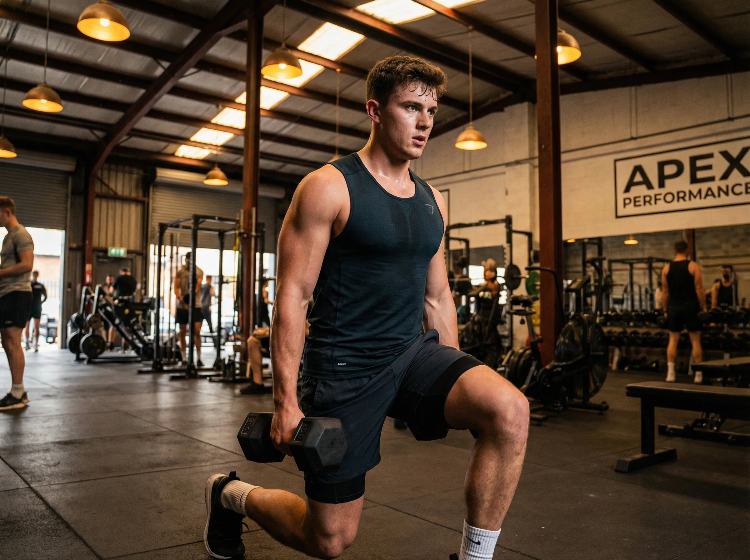 男士健身穿搭 - 男同